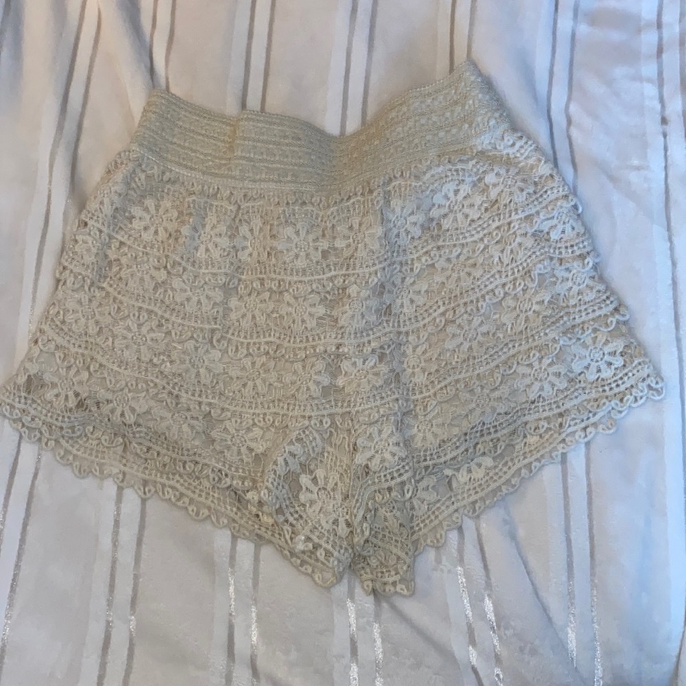 Lace shorts